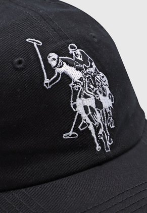 Gorra Negro-Blanco-Plateado Us Polo Assn