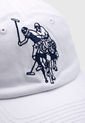 Gorra Blanco-Azul Navy-Plateado Us Polo Assn de US Polo Assn