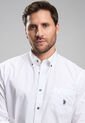 Camisa U.S. POLO ASSN. Blanco de US Polo Assn