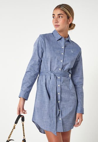 Vestido Corto U.S. POLO ASSN. Azul US Polo Assn
