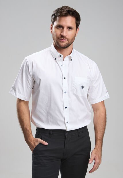 Camisa U.S. POLO ASSN. Blanco