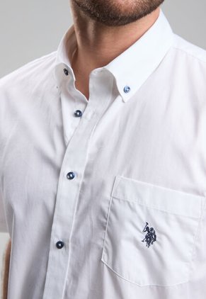 Camisa U.S. POLO ASSN. Blanco