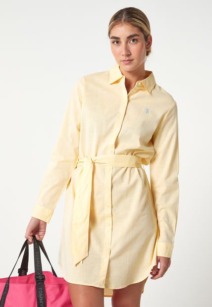 Vestido Amarillo Us Polo Assn