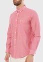 Camisa Rojo-Blanco Us Polo Assn de US Polo Assn