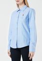 Camisa Azul Us Polo Assn de US Polo Assn