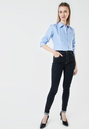 Camisa Azul Us Polo Assn