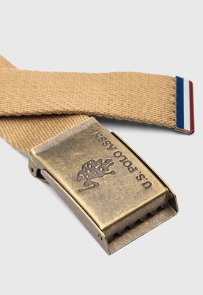 Cinturón U.S. POLO ASSN. Caqui