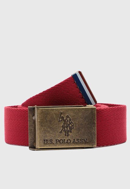 Cinturón U.S. POLO ASSN. Rojo