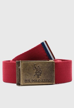 Cinturón U.S. POLO ASSN. Rojo
