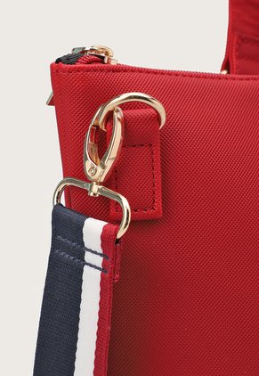 Bolso Rojo-Azul Navy-Blanco Us Polo Assn