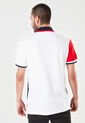Polo Blanco-Azul-Rojo Us Polo Assn de US Polo Assn