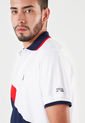 Polo Blanco-Azul-Rojo Us Polo Assn de US Polo Assn