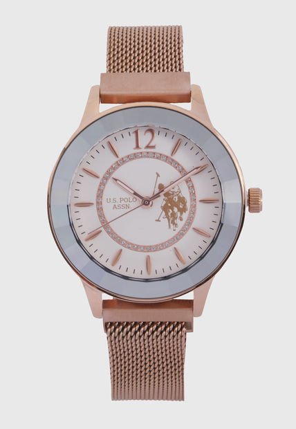 Reloj Oro Rosa Us Polo Assn
