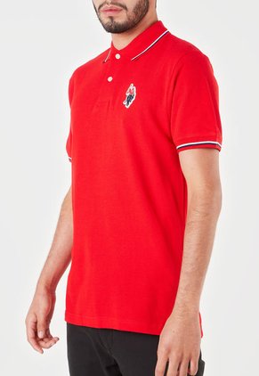 Polo Rojo-Blanco-Azul Us Polo Assn