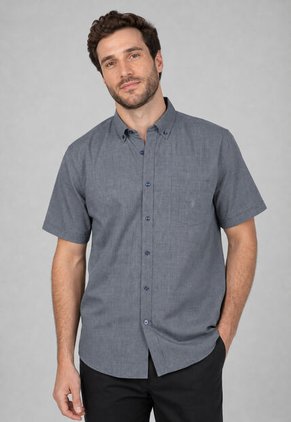 Camisa U.S. POLO ASSN. Gris Oscuro