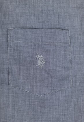 Camisa U.S. POLO ASSN. Gris Oscuro