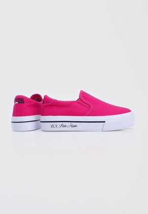 Tenis Lifestyle Fucsia-Blanco-Negro Us Polo Assn