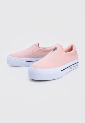Tenis Lifestyle Rosa-Blanco Us Polo Assn