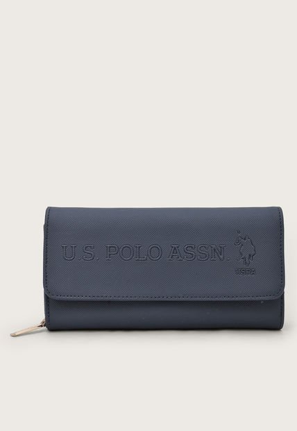 Billetera Azul Navy Us Polo Assn