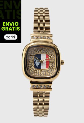 Reloj U.S. POLO ASSN. Dorado US Polo Assn
