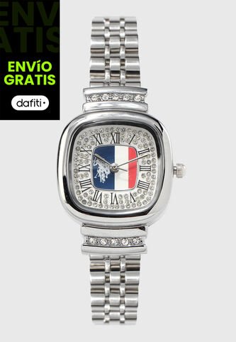 Reloj U.S. POLO ASSN. Plateado US Polo Assn