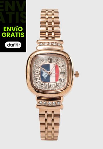 Reloj U.S. POLO ASSN. Oro Rosa US Polo Assn