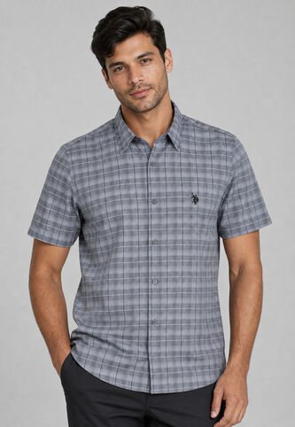 Camisa U.S. POLO ASSN. Gris US Polo Assn