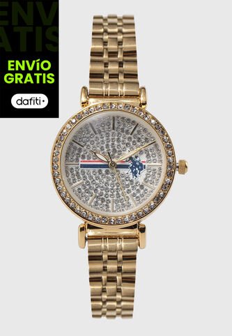 Reloj U.S. POLO ASSN. Dorado US Polo Assn