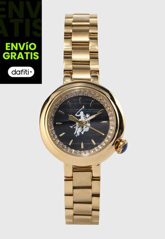 Reloj U.S. POLO ASSN. Dorado US Polo Assn
