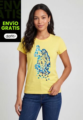 Camiseta U.S. POLO ASSN. Amarillo US Polo Assn