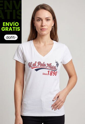 Camiseta U.S. POLO ASSN. Blanco US Polo Assn