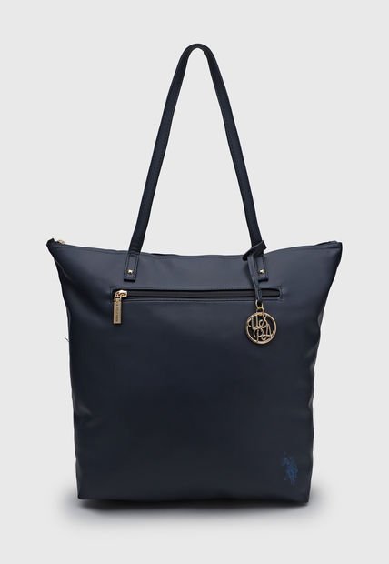 Bolso Azul Navy-Dorado Us Polo Assn
