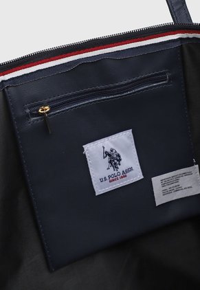 Bolso Azul Navy-Dorado Us Polo Assn
