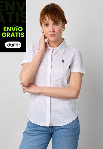 Camisa U.S. POLO ASSN. Blanco US Polo Assn