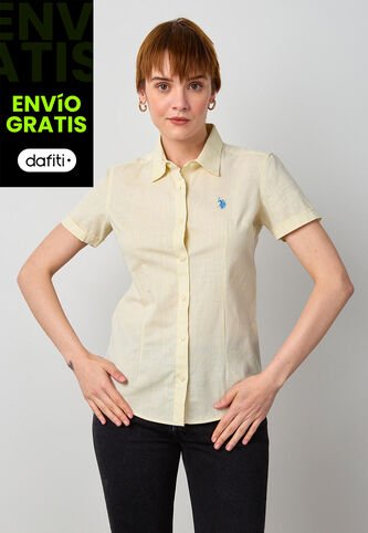 Camisa U.S. POLO ASSN. Amarillo US Polo Assn