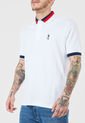 Polo Blanco-Rojo-Azul Us Polo Assn de US Polo Assn