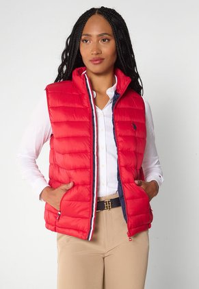 Chaleco Acolchado U.S. POLO ASSN. Rojo