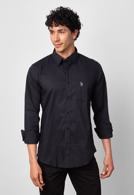 Camisa U.S. POLO ASSN. Negro