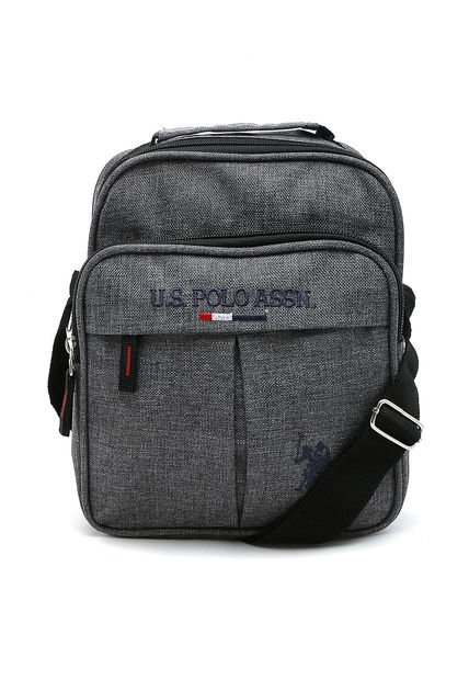 Bolso Manos Libres Gris US Polo Assn