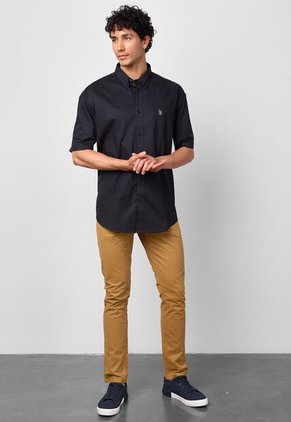 Camisa U.S. POLO ASSN. Negro