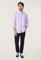 Camisa Lila Us Polo Assn de US Polo Assn