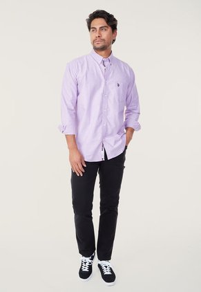 Camisa Lila Us Polo Assn