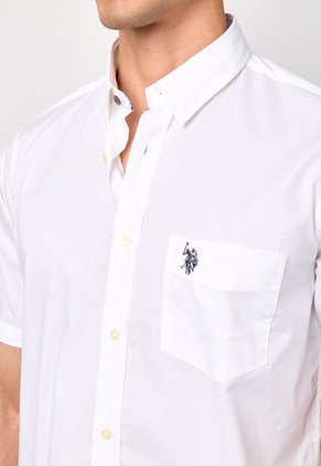 Camisa U.S. POLO ASSN. Blanco