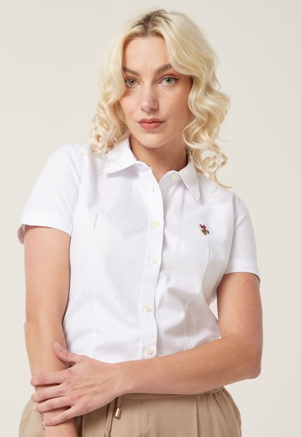 Camisa Blanco Us Polo Assn