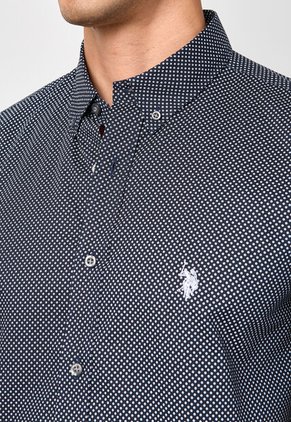 Camisa U.S. POLO ASSN. Azul Oscuro