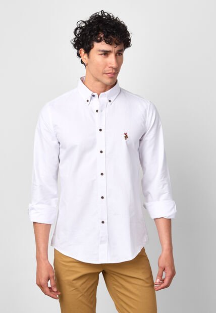 Camisa U.S. POLO ASSN. Blanco