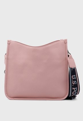 Bolso Manos Libres Palo Rosa-Azul Us Polo Assn