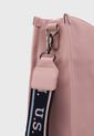 Bolso Manos Libres Palo Rosa-Azul Us Polo Assn de US Polo Assn