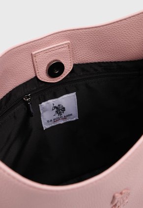Bolso Manos Libres Palo Rosa-Azul Us Polo Assn