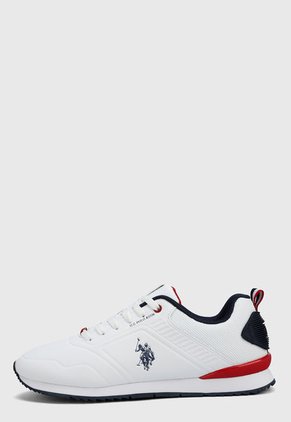 Tenis Blanco-Azul-Rojo Us Polo Assn